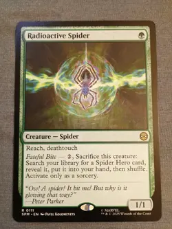 Radioactive Spider Marvel's Spider-Man Regular NM R 0111 - Image 1