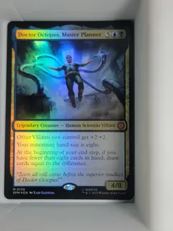 1x Doctor Octopus, Master Planner - FOIL #128 MTG Marvel's Spider-Man - NM / M - Image 1