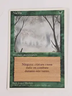 MTG Fog (Spanish 4th Edition (WB)/Green/C) - BGM - Image 1