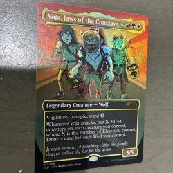 Voja, Jaws of the Conclave FOIL Secret Lair Trick or Treat MTG - Image 2