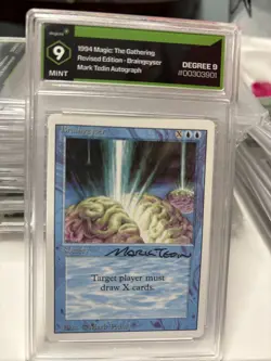1994 MTG Braingeyser Mark Tedin Signed Revised Edition - Image 2