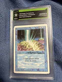 1994 MTG Braingeyser Mark Tedin Signed Revised Edition - Image 3