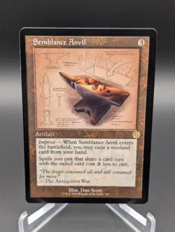 Semblance Anvil (Schematic) The Brothers' War: Retro Frame Artifacts Regular - Image 1