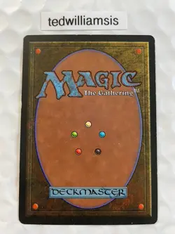 MtG Orcish Lumberjack Ice Age Signed Autographed Dan Frazier - Image 2