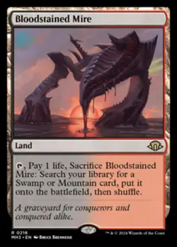 FOIL Bloodstained Mire - Modern Horizons 3 (MH3) - Image 1