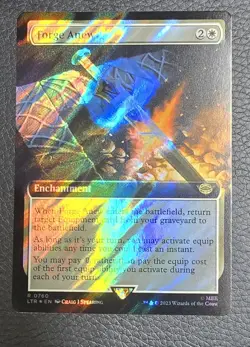 Forge Anew (Extended Art) (Surge Foil) Universes Beyond: the Lord of the Rings - Image 1