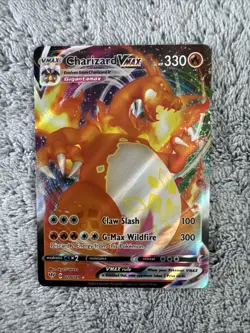 Pokemon Card - Charizard VMAX 020/189 Swsh03: Darkness Ablaze Holo NM - Image 3