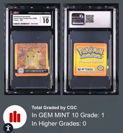 POP 1 CGC 10 Artbox Pokemon Action Flipz Premier Edition 36 Sandshrew/ Sandslash - Image 2
