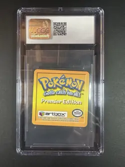 POP 1 CGC 10 Artbox Pokemon Action Flipz Premier Edition 36 Sandshrew/ Sandslash - Image 4