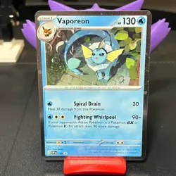 Pokemon 2025 Vaporeon 168 Black Star Promos - FREE SHIPPING! - Image 1