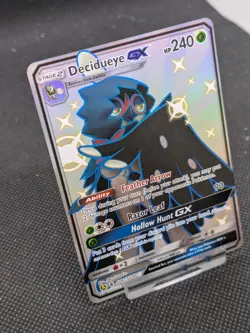 Decidueye GX SV47/SV94 Hidden Fates Ultra Rare Shiny Vault Pokemon MINT! * New * - Image 2