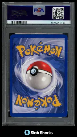2000 POKEMON TEAM ROCKET #5/82 DARK DRAGONITE HOLO PSA 8 - Image 2