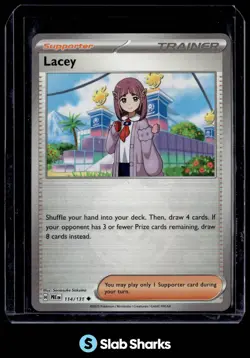 2025 POKEMON SV PRISMATIC EVOLUTIONS - PRE EN LACEY REVERSE HOLO POKE BALL - Image 1