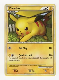 2010 Pokemon Pikachu 2/30 & 16/30 - Pokemon Trainer Kit - LP - Image 4