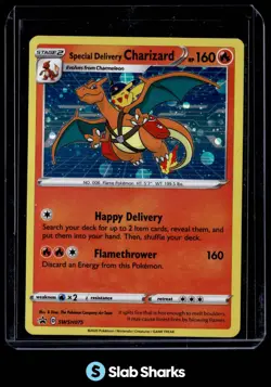 2019 POKEMON USWORD & SHIELD BLACK STAR PROMOS SPECIAL DELIVERY CHARIZARD - Image 1