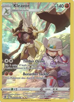 KLEAVOR TG08/TG30 ASTRAL RADIANCE POKEMON (TRAINER GALLERY, NM) - Image 1