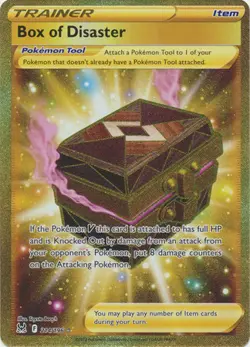 BOX OF DISASTER 214/196 LOST ORIGIN POKEMON (SECRET RARE, NM) - Image 1