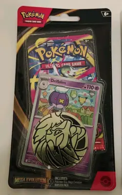 Pokemon TCG Mega Evolution Single Pack Booster Blister Set - Drifloon & Drifblim - Image 2