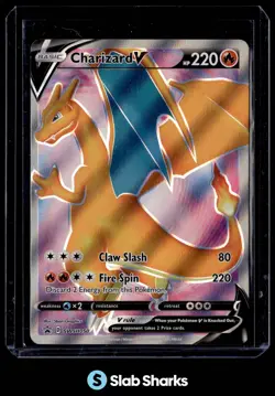 2019 POKEMON USWORD & SHIELD BLACK STAR PROMOS #SWSH050 CHARIZARD V - Image 1