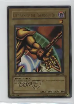 Left Arm of the Forbidden One 1st Ed. YuGiOh Legend Blue Eyes White Dragon 2002 - Image 1