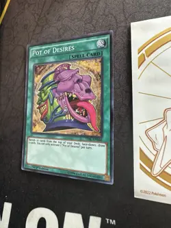 YuGiOh Pot of Desires TDIL-EN066 1st Edition Secret Rare 135💎NM💎 - Image 3