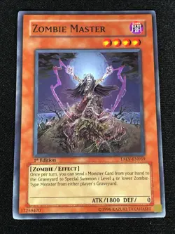 Yugioh Zombie Master TAEV-EN039 1st Super (LP) - Image 1
