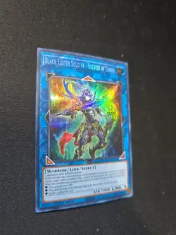 Yugioh! Black Luster Soldier - Soldier of Chaos MAMA-EN073 Secret Pharaoh's Rare - Image 2