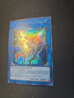 Yugioh! Black Luster Soldier - Soldier of Chaos MAMA-EN073 Secret Pharaoh's Rare - Image 3