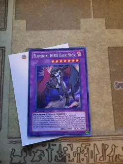 YUGIOH ELEMENTAL HERO DARK NEOS LCGX-EN059 SECRET 1ST ED VLP - Image 2