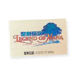 Sony PlayStation 1 PS1 Legend Of Mana 1999 VTG Vintage Memory Card Sticker - Image 1