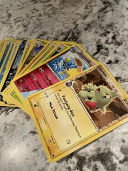 Lots of Pokemon cards action gaming Pikachu battle Trade trading collectible - Image 3