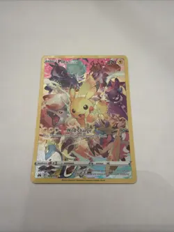 Pokemon TCG Pikachu Crown Zenith Alternative Art Holo Card 160/159 NM Condition - Image 1