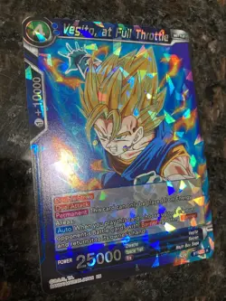 Vegito at Full Throttle BT6-035 Rare Foil Dragon Ball Super Card Game | NM - Image 3