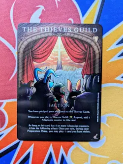 The Thieves Guild XR Secret Rare Alt Art Album Card Neopets Battledome TCG - Image 1
