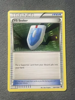 VS Seeker 109/119 Trainer Item Pokemon Card 2014 NM - Image 1