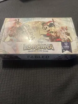 Disney Lorcana - Fabled - Booster Card Box Sealed Brand New - Image 3
