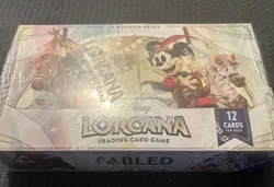 Disney Lorcana - Fabled - Booster Card Box Sealed Brand New - Image 4