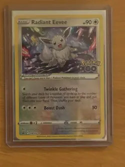 Radiant Eevee SWSH230 SWSH: Sword & Shield Promo Cards Holo - Image 1