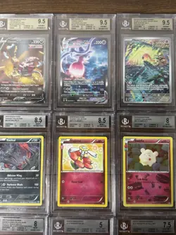 All Beckett BGS All English XY - Modern SIR+ 15x Pokemon Graded Card Lot #17 - Image 3