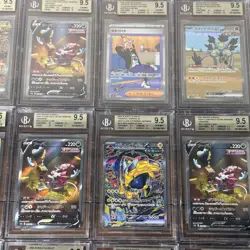 All Beckett BGS 9.5 Gem Mint Alt Art SAR 15x Pokemon Graded Card Lot #13 - Image 3