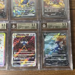 All Beckett BGS 9.5 Gem Mint Alt Art SAR 15x Pokemon Graded Card Lot #13 - Image 4