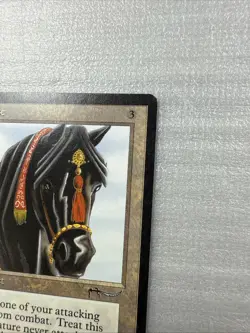 Magic the Gathering Ebony Horse Arabian Nights Near Mint NM MTG - Image 4