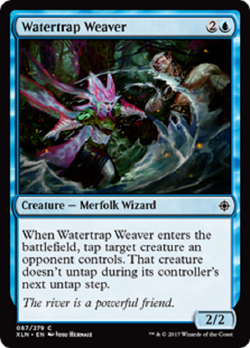 WATERTRAP WEAVER X 4 N/M- IXALAN MAGIC THE GATHERING - Image 1