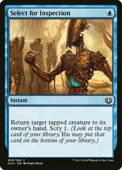 SELECT FOR INSPECTION X 4 N/M- KALADESH MAGIC THE GATHERING - Image 1