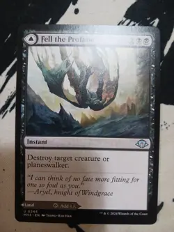 MTG Fell the Profane/Fell Mire Modern Horizons 3 NM - Image 1