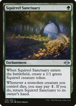 Squirrel Sanctuary Modern Horizons 2 MTG NM - Image 1