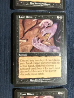 MTG 4x Last Rites Odyssey 146/350 Regular Common - Image 2