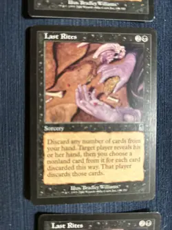 MTG 4x Last Rites Odyssey 146/350 Regular Common - Image 3