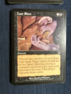MTG 4x Last Rites Odyssey 146/350 Regular Common - Image 4