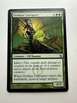Viridian Corrupter NM Mirrodin Besieged Magic The Gathering Mtg Creature - Image 1